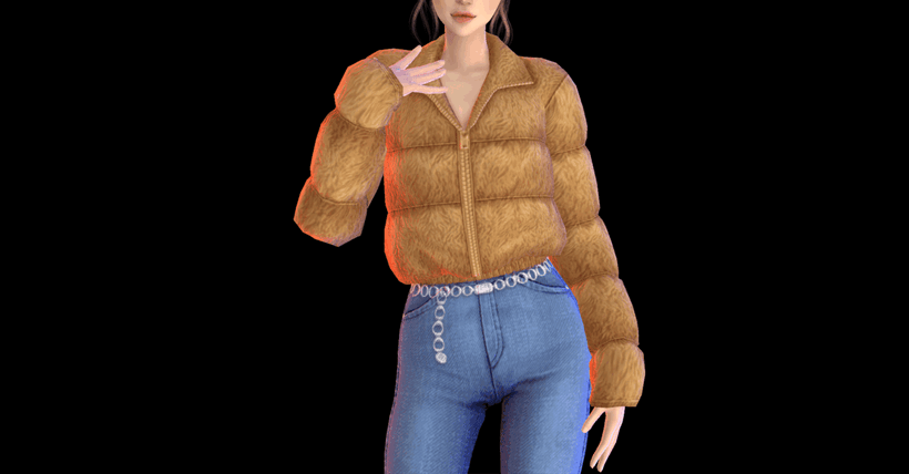 Галерея мода Зимняя куртка Cheshire Coat #2